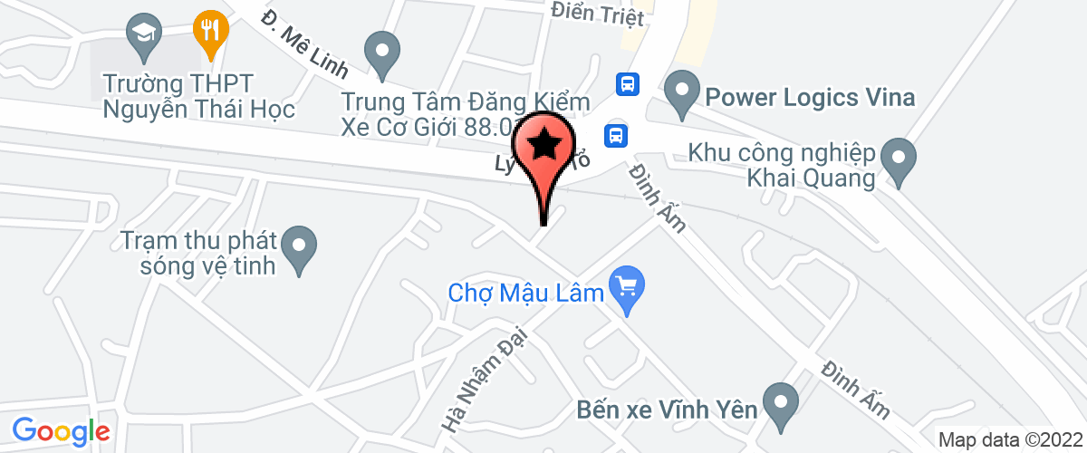 Map go to Vinh Phuc Trading Service Company Limited