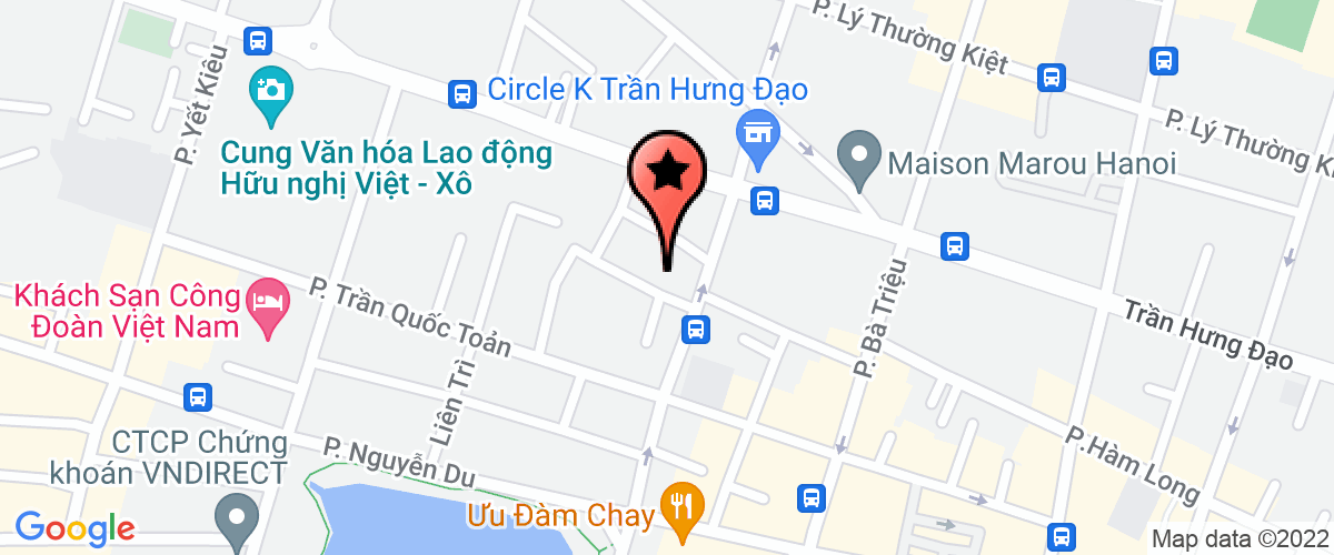 Map go to Dai Quang Import Export and Trading Company Limited