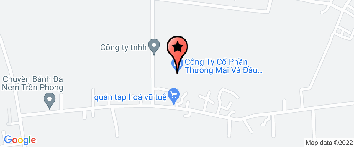 Map go to CP thuong mai va dau tu Tran Gia Company