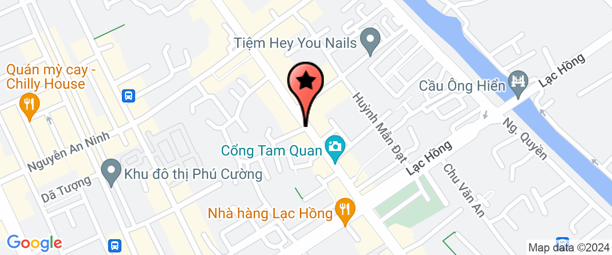 Map go to DNTN Dai Phuoc Thanh
