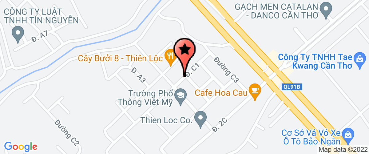 Map go to Dai Phuc Tin Construction Investment Company Limited