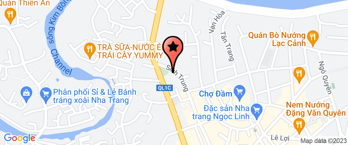 Bản đồ đến Công Ty TNHH Minh Khang Khánh Hòa