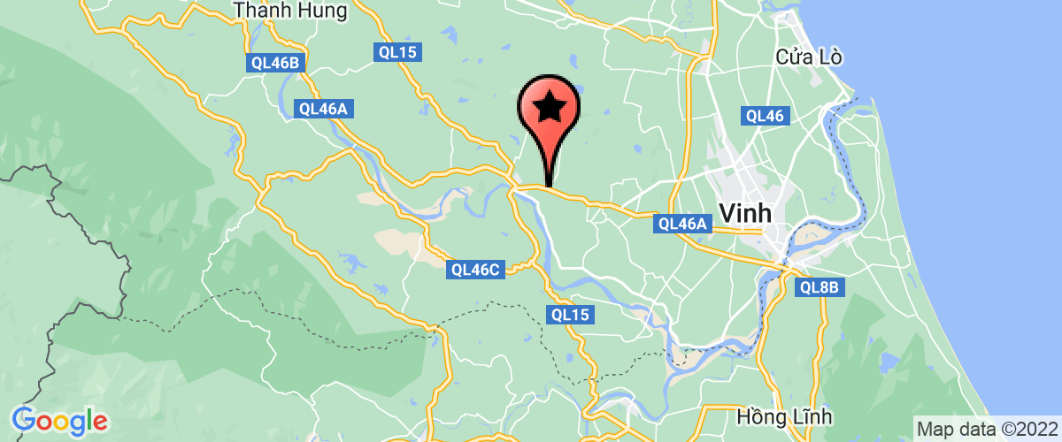 Map go to tu van va xay dung Quang Trung Company Limited