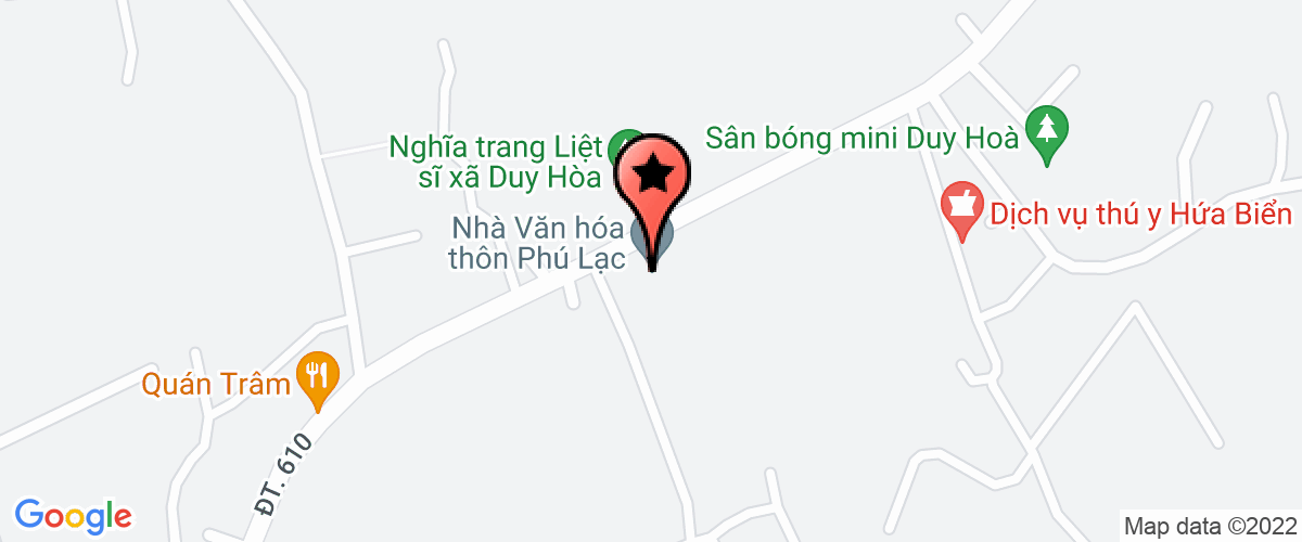 Map go to Hieu Vang Ngoc Private Enterprise