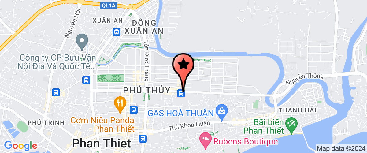 Bản đồ đến Công Ty TNHH Thiên Long La