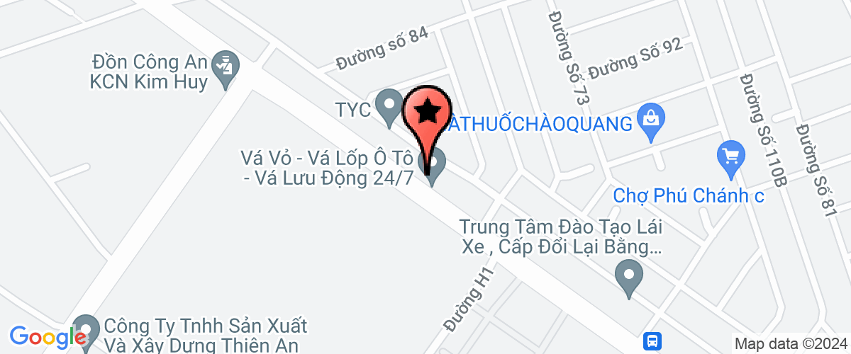 Bản đồ đến Công Ty TNHH J.S Han Viet Gloves