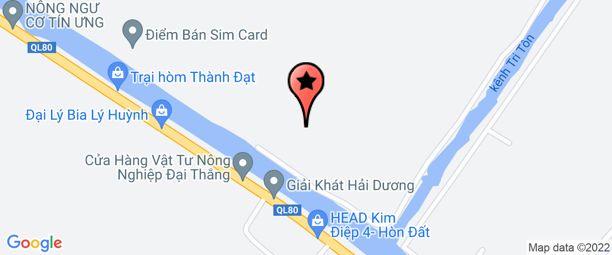 Map go to Phuc Tin Kien Giang Private Enterprise