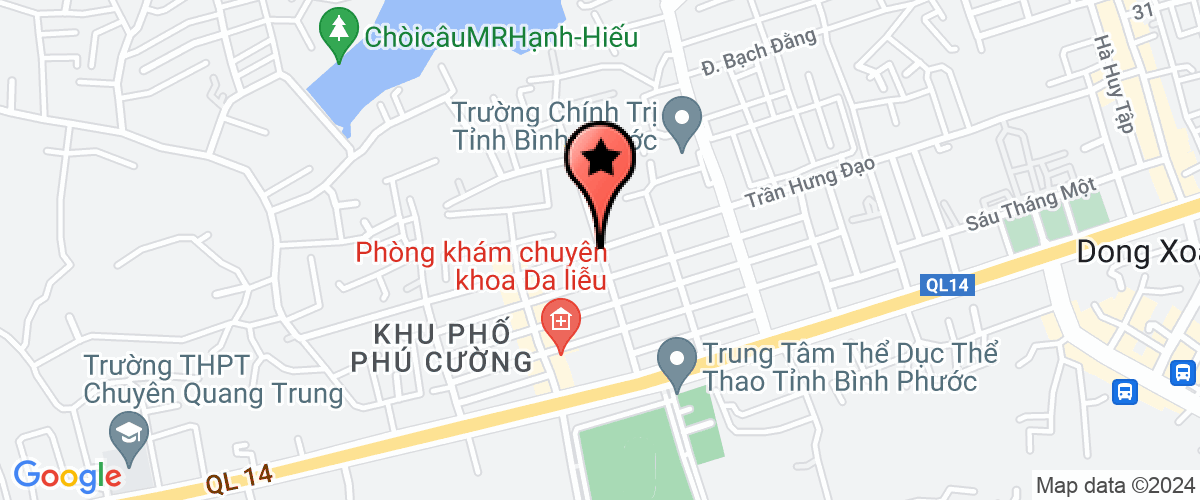 Map go to Thanh tra So Giao thong van tai Binh Phuoc Province
