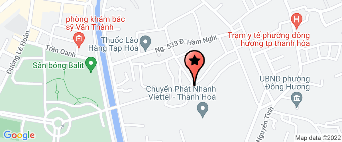 Map go to Nam Anh General Service Private Enterprise