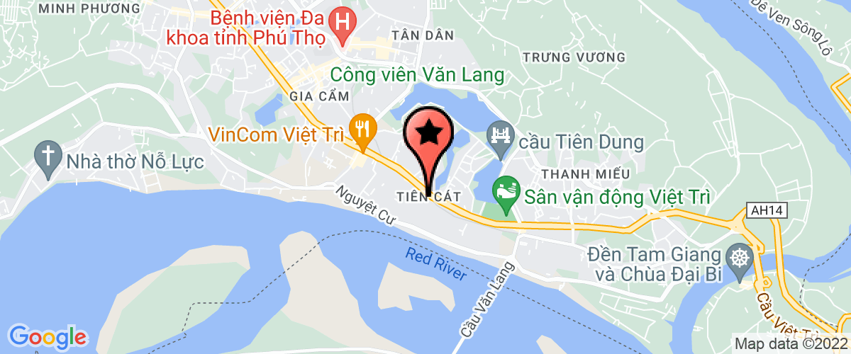 Map go to Branch of   Nuoc Phu Tho Electrical Installation Construction Design Consultant Joint Stock Company
