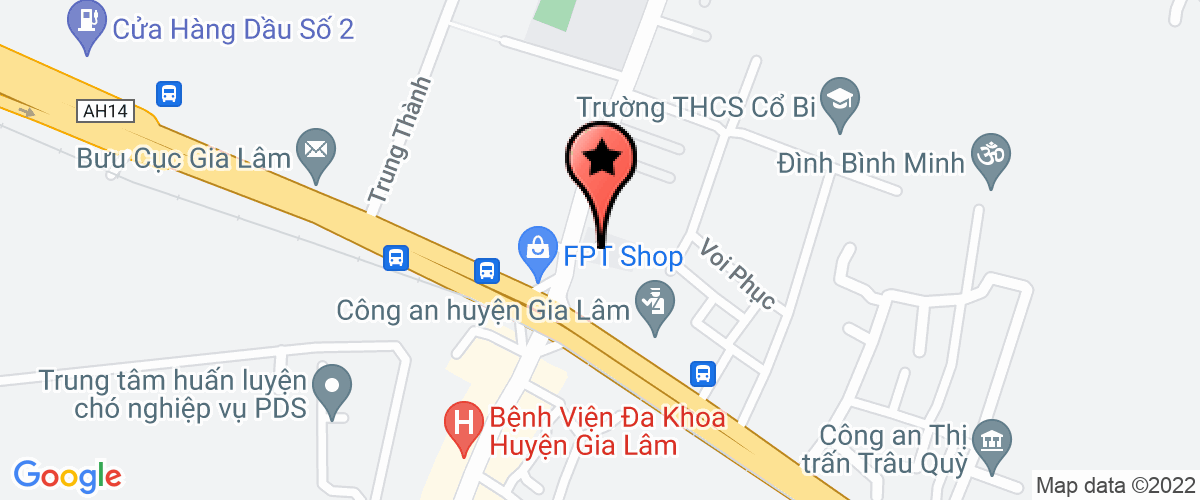 Map go to dong ho nuoc ha noi Company Limited