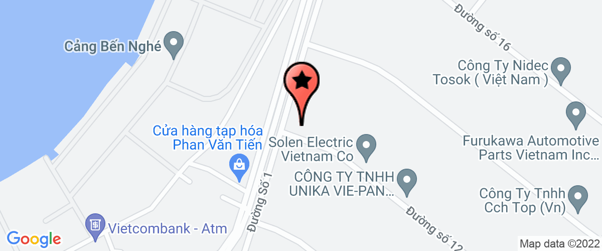 Map go to Combest Saigon Industry Co., Ltd