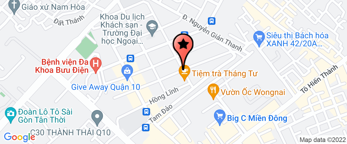 Map go to Chuyen Phat Nhanh Qtn Company Limited
