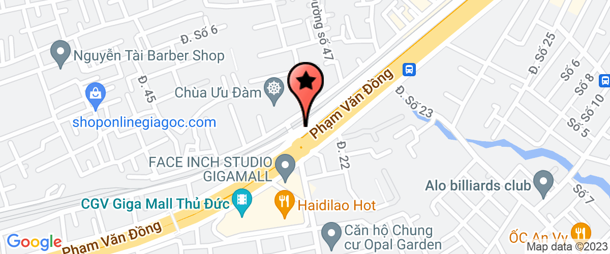 Map go to Hung Nghiem Transportation Trading Company Limited