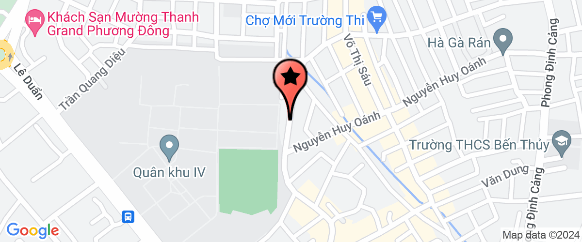 Map go to Che bien phu pham thuy san Xuri Viet Trung (Don vi nop ho nha thau) Company Limited