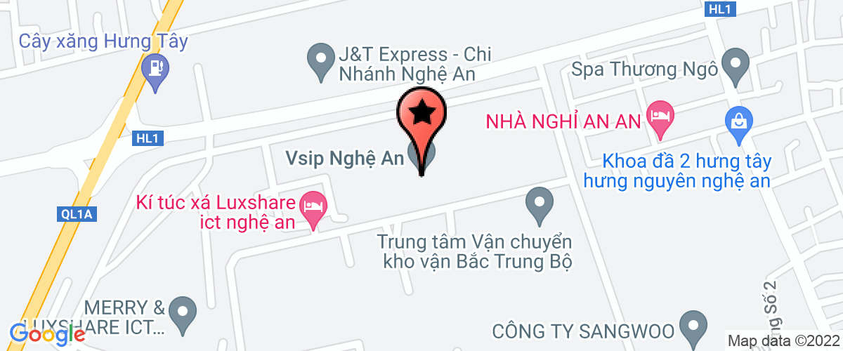 Bản đồ đến Công Ty TNHH Tổng Hợp Thương Mại Hồng Thái