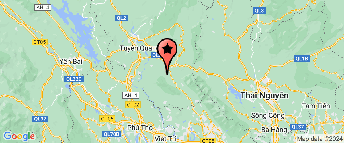 Map go to Ta Phu Company Limited