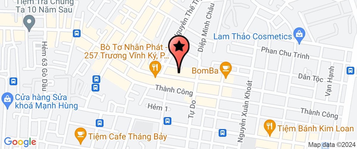 Map go to Thinh Huy Hoang Company Limited