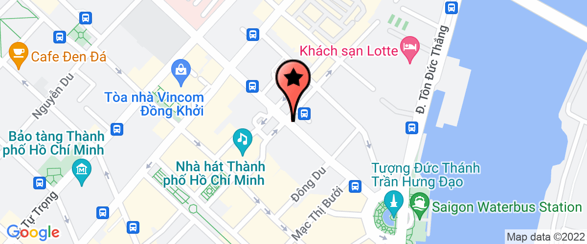 Map go to Mai Linh Online Joint Stock Company