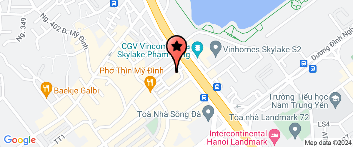 Map go to Ha tang mang mien Bac Center