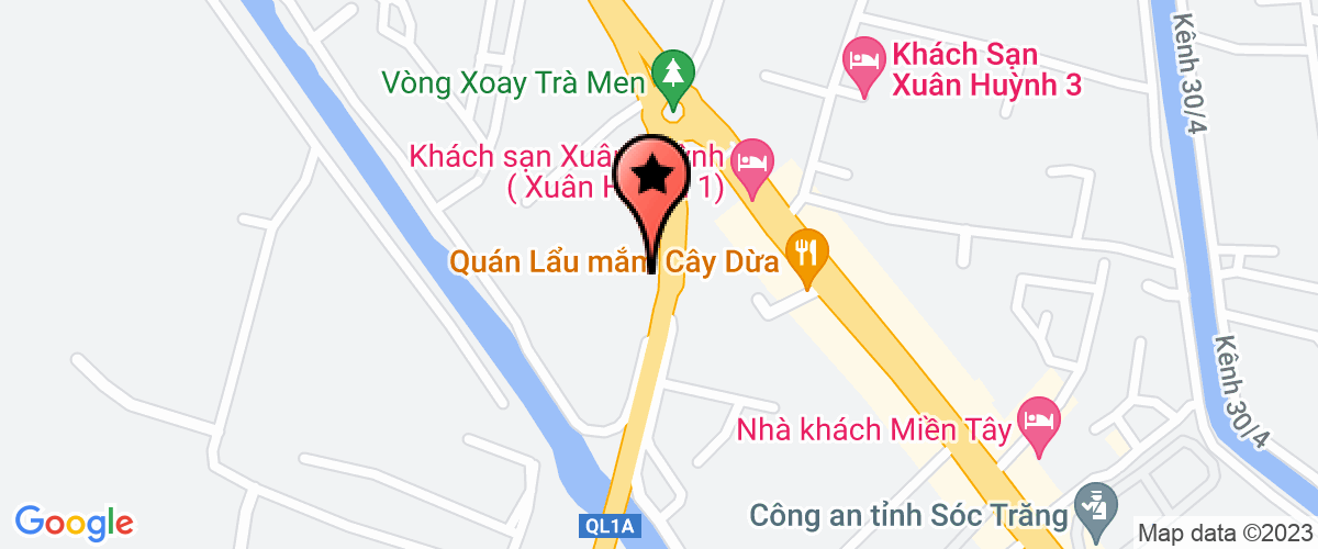 Map go to My Tran Private Enterprise