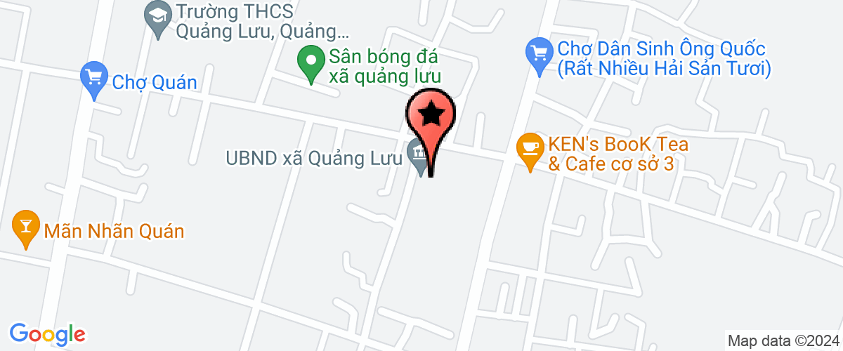Map go to dich vu dien nang xa Quang Luu Co-operative