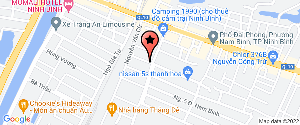 Map go to Tien Manh Trading And Investment Company Limited