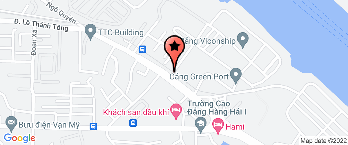 Map go to Haiphong Port Technical Services Joint Stock Company