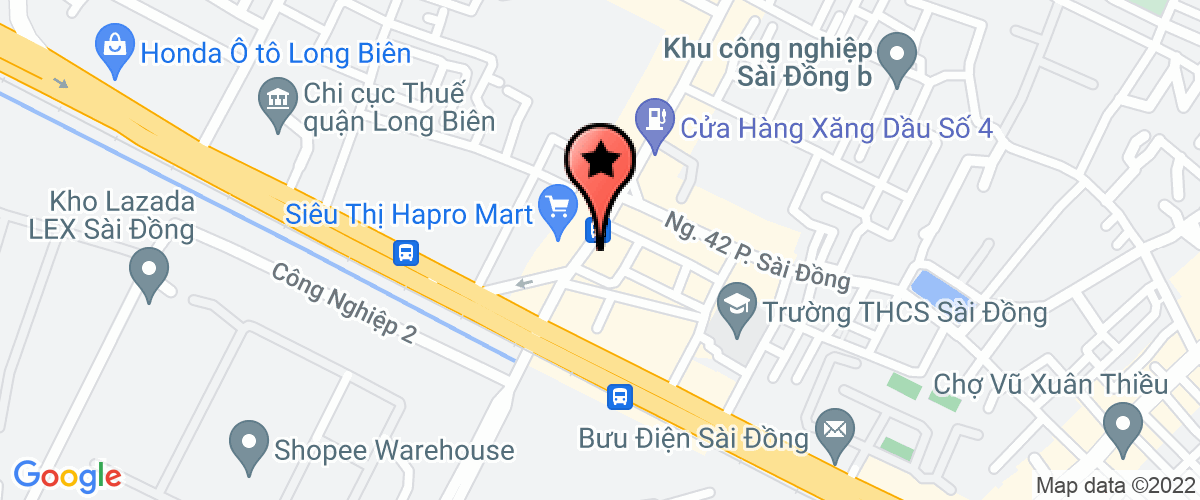 Map go to Tst Trading and Manufacturing Joint Stock Company
