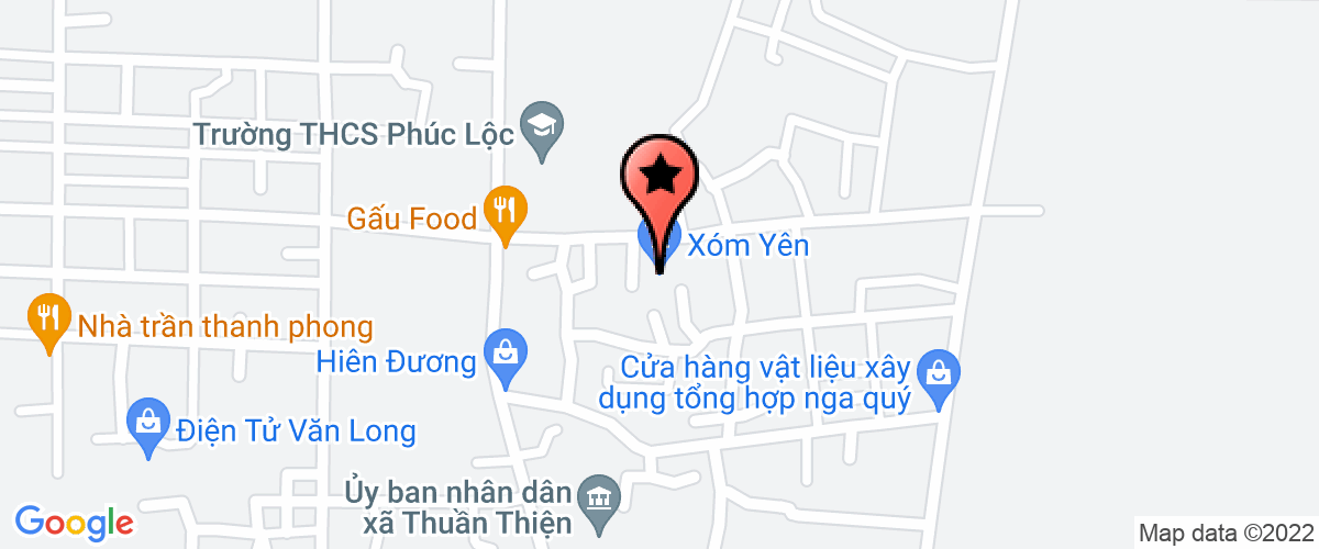 Map go to Quang Loc Elementary School