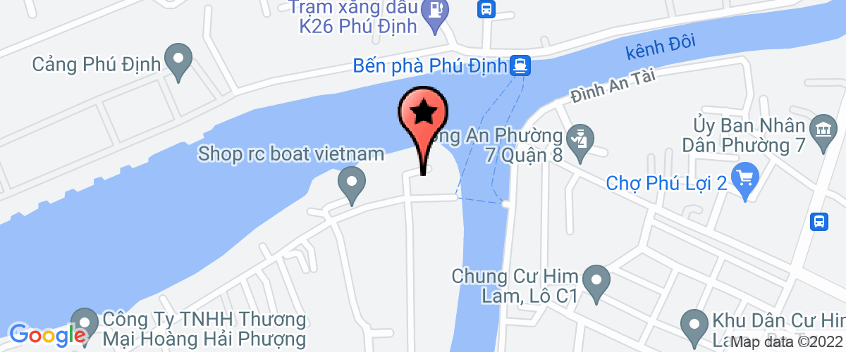 Map go to Phuong Trinh Commercial Production Services Cosmetics Company Limited