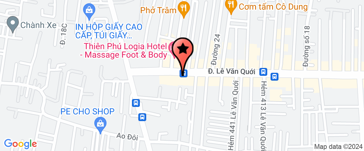 Map go to Thao Vy Entertainment Company Limited