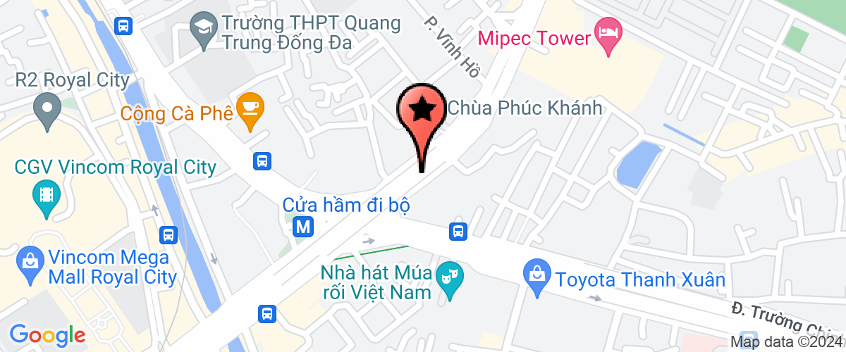 Map go to UBND phuong nga tu so