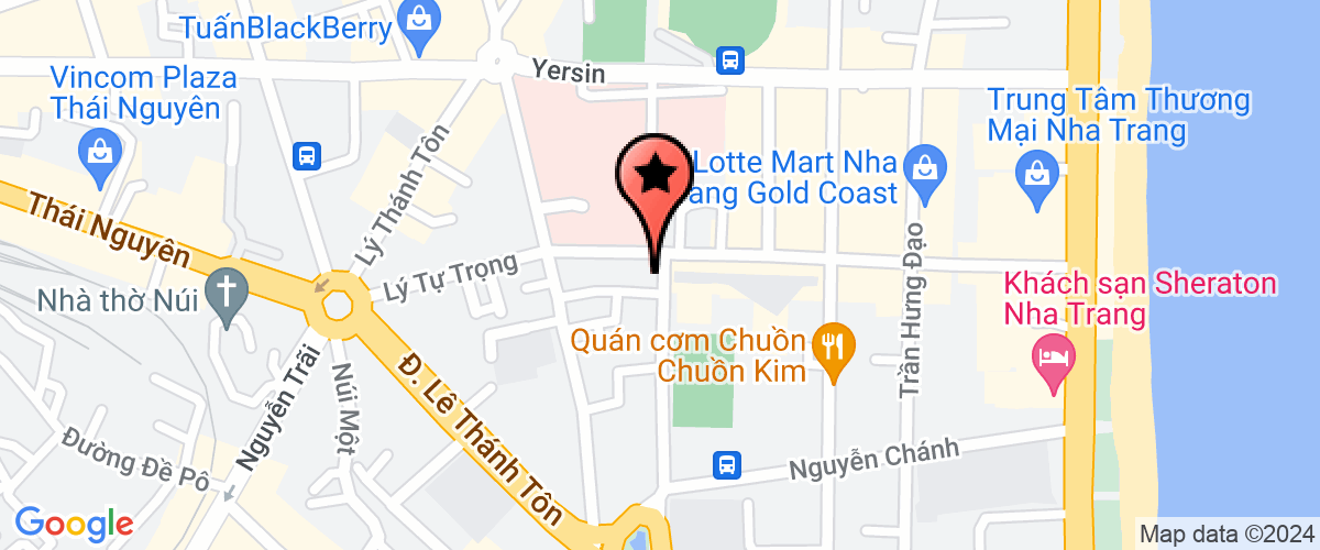 Map go to Mot thanh vien Nam Thinh Company Limited