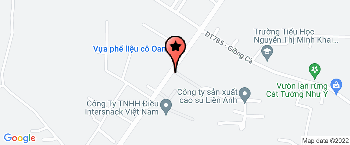 Bản đồ đến Công ty TNHH DV-TM Vân Hạnh