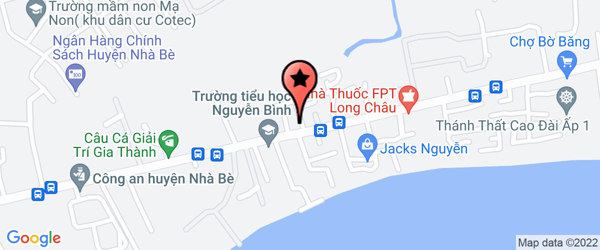 Map go to Huy Nam Environmental Technical Company Limited