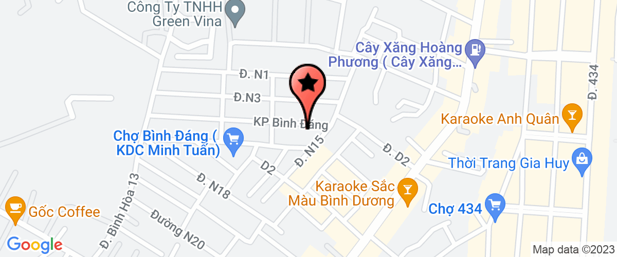 Map go to Luoi Cua An Binh Company Limited