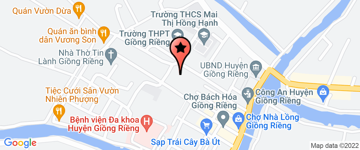 Map go to Cong Chung Giong Rieng Office