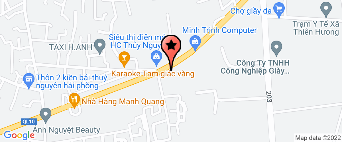 Map go to Booming Industrial Viet Nam Company Limited