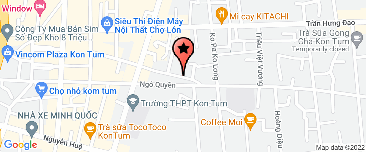 Map go to Tran Nguyen Kon Tum Private Enterprise