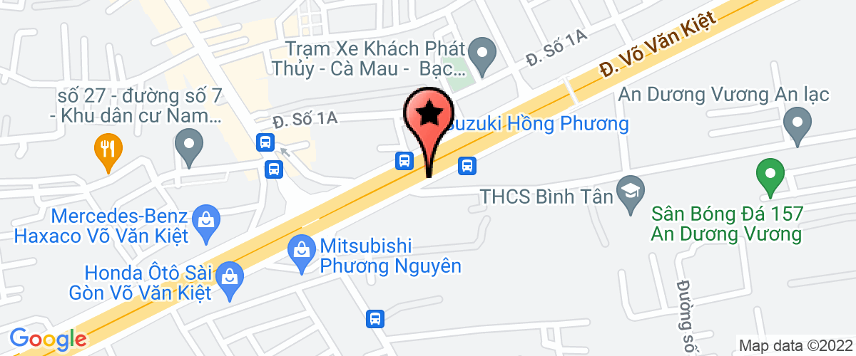 Map go to Van Hung Xuan Company Limited