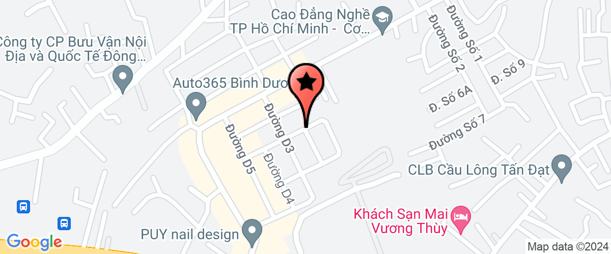 Bản đồ đến Công ty TNHH SAKAE SEIKO Việt Nam