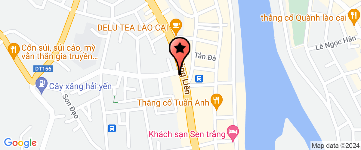 Map go to Lop Thanh Cong Lao Cai. Service Company Limited