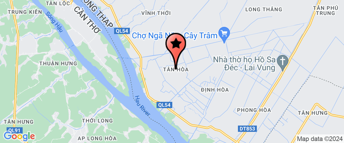 Map go to Nghia Thanh Private Enterprise