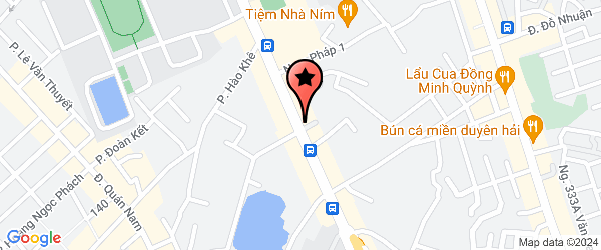 Map go to Minh Yen Trading Development Limited Company