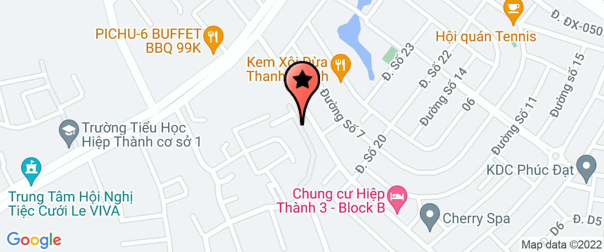 Map go to Anh Duong Real Estate Investment Company Limited