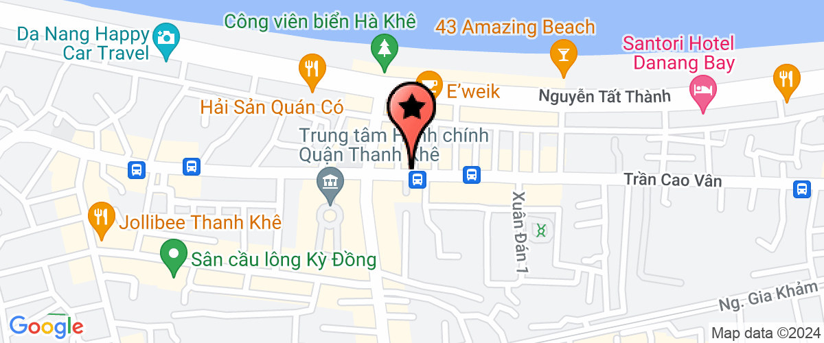Map go to Tm Lien Hong Nhat Company Limited