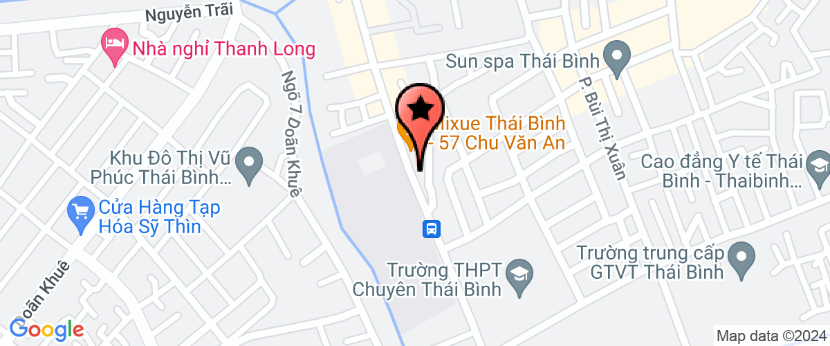 Map go to Medlatec Thai Binh Company Limited