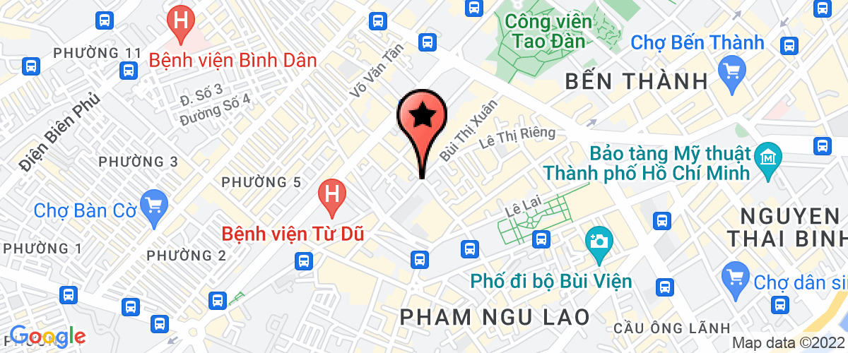 Map go to Van Hong Phat Investment Trading Service Company Limited