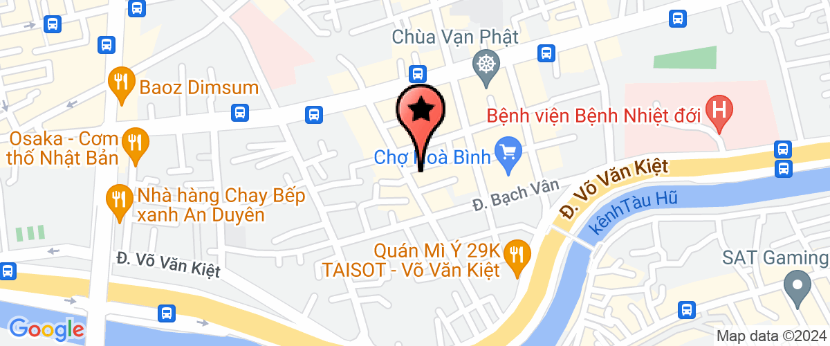 Map go to Vuong Minh Land Real-Estate Company Limited